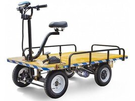 Платформенная электрическая тележка RuTrike СКЛАД 1500 New Платформенная электрическая тележка RuTrike СКЛАД 1500 New