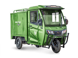 Грузовой электротрицикл Rutrike КАРГО Кабина Дуал обогрев 1500 60V1000W Грузовой электротрицикл Rutrike КАРГО Кабина Дуал обогрев 1500 60V1000W